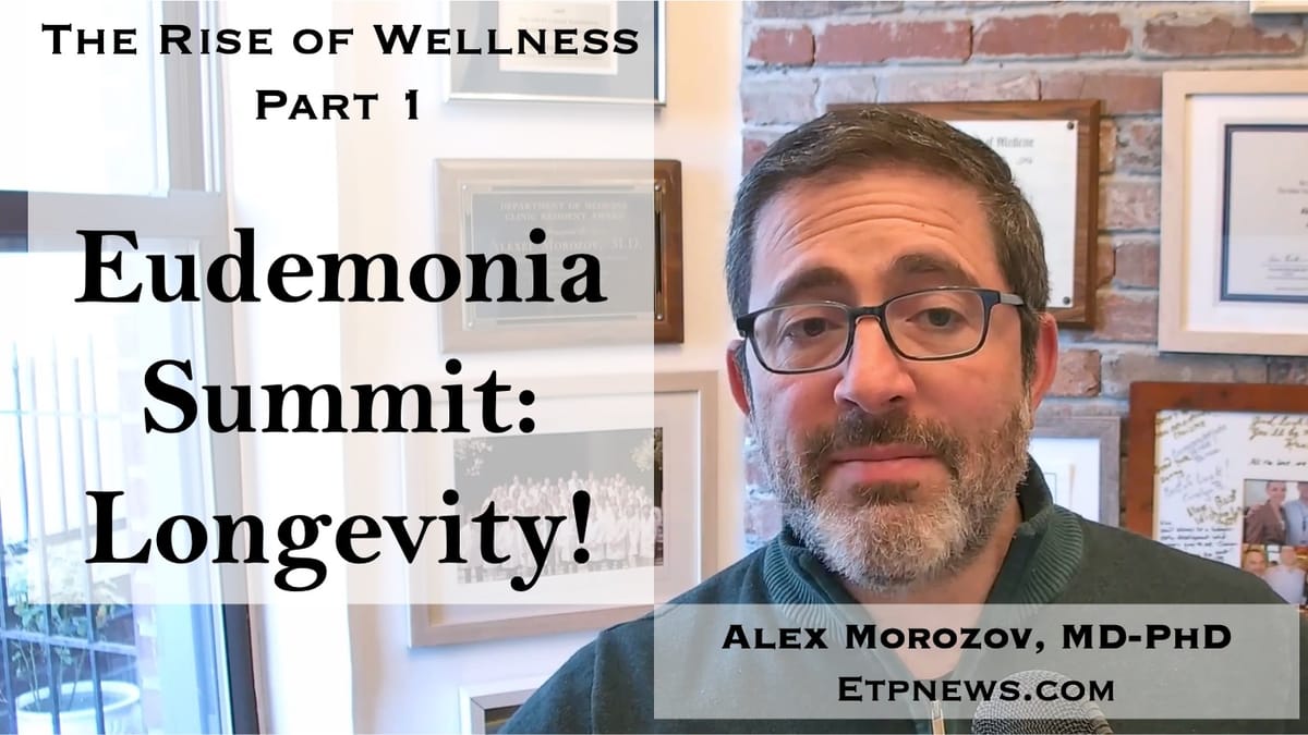 Celebrities, Quasi-Particles, Everything Works and No Side Effects - Reporting From The Eudemonia Summit